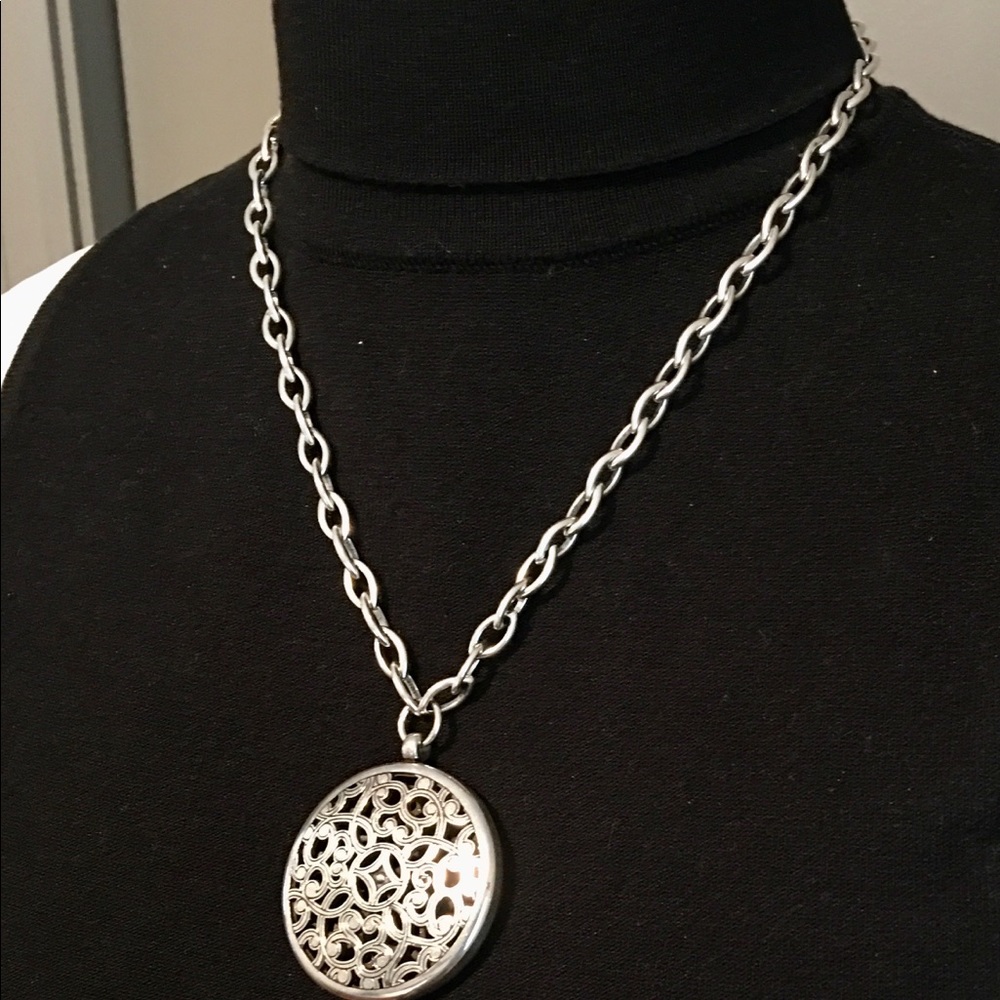 Brighton 20” Necklace With 2” Pendant